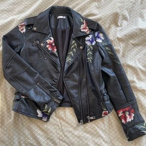 Leather jacket - size M
